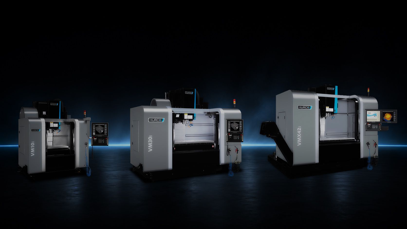 Six Hurco 3 axis machining centers included in the Mills Are Alive promotion